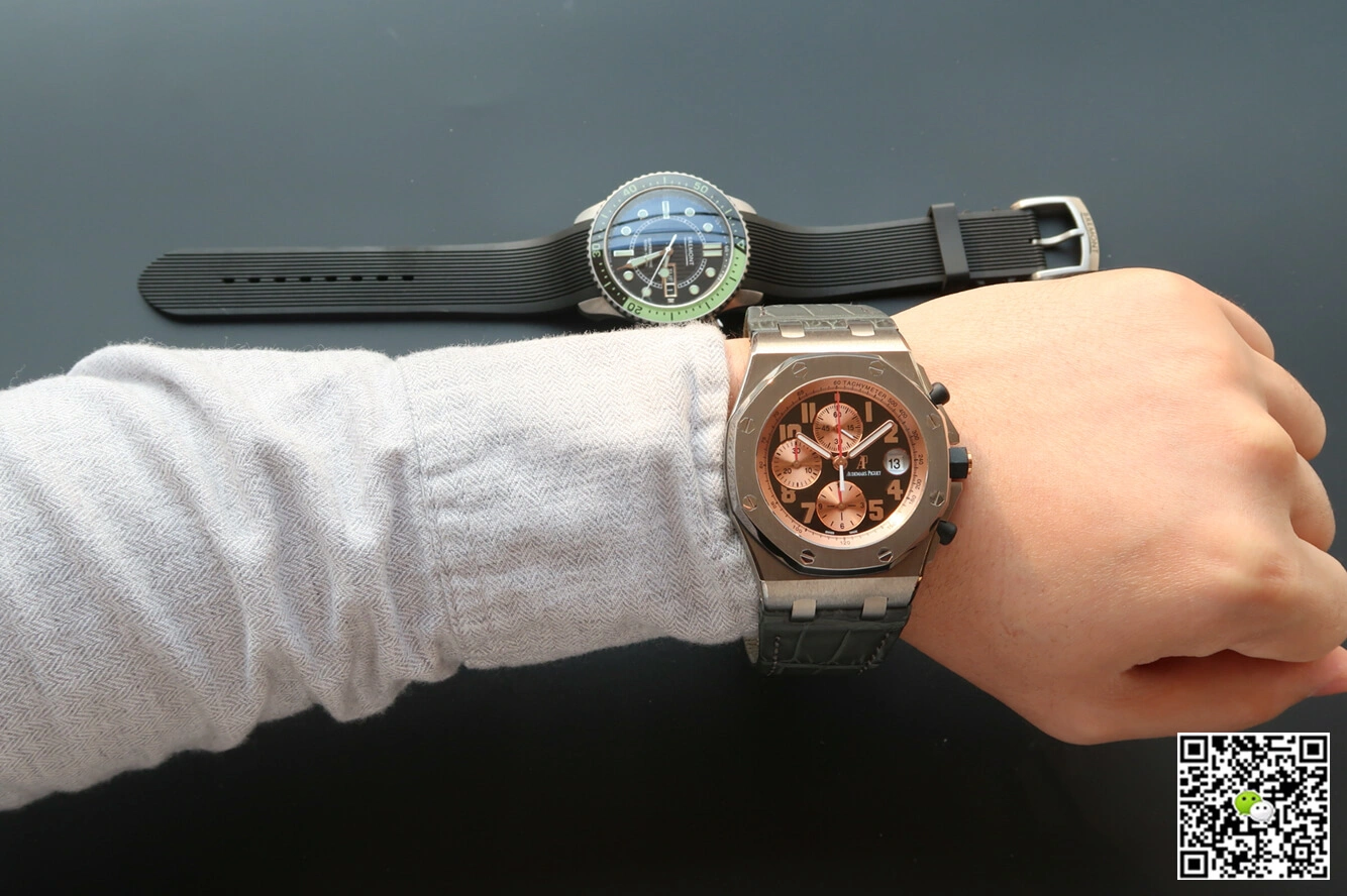 Audemars Piguet Royal Oak Offshore 26179IR.OO.A005CR.01 JF Factory 1:1 Best Edition Replica Watch V2 Leather Strap